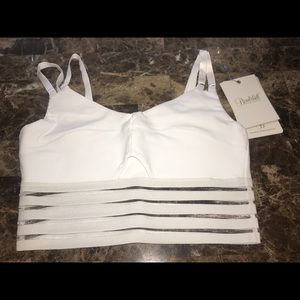 Bombshell Rewards Sports Bra White